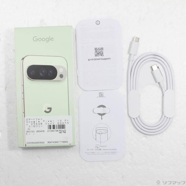 〔中古〕GOOGLE(グーグル) Google Pixel 10 Pro 256GB ジェイド GN4F5 SIMフリー〔258-ud〕 |  | 04