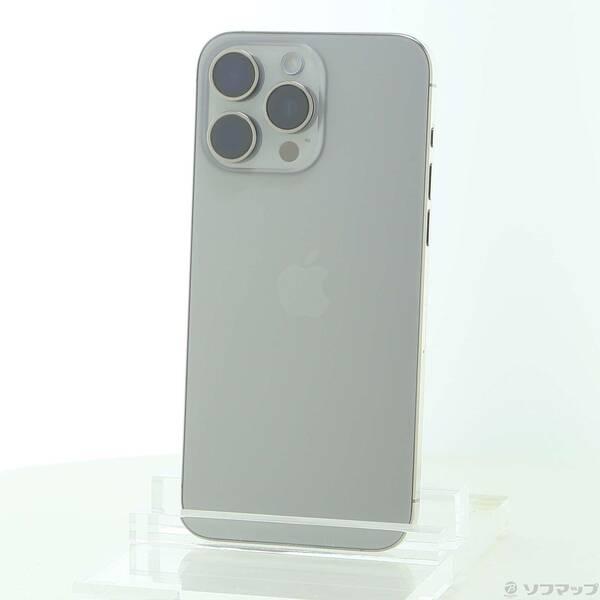 〔中古〕Apple(アップル) iPhone15 Pro Max 256GB ナチュラルチタニウム MU6R3J／A SIMフリー〔348-ud〕 | 