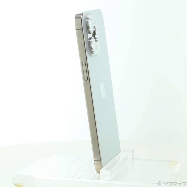 〔中古〕Apple(アップル) iPhone15 Pro Max 256GB ナチュラルチタニウム MU6R3J／A SIMフリー〔348-ud〕 |  | 03