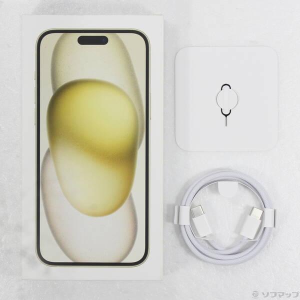 〔中古〕Apple(アップル) iPhone15 Plus 256GB イエロー MU0J3J／A SIMフリー〔258-ud〕 |  | 04
