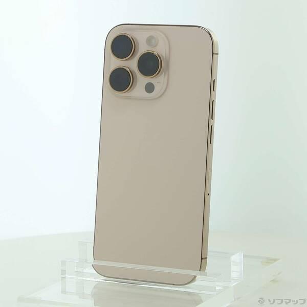 〔中古〕Apple(アップル) iPhone16 Pro 128GB デザートチタニウム MYMX3J／A SIMフリー〔198-ud〕 | 