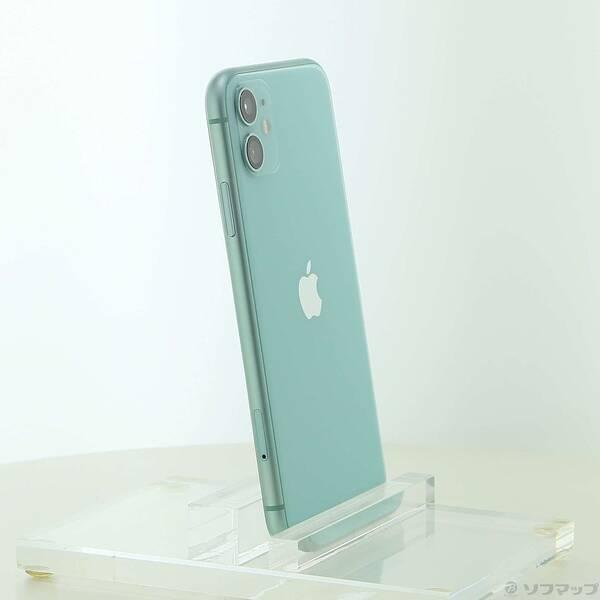 〔中古〕Apple(アップル) iPhone11 128GB グリーン MWM62J／A SIMフリー〔262-ud〕 |  | 03