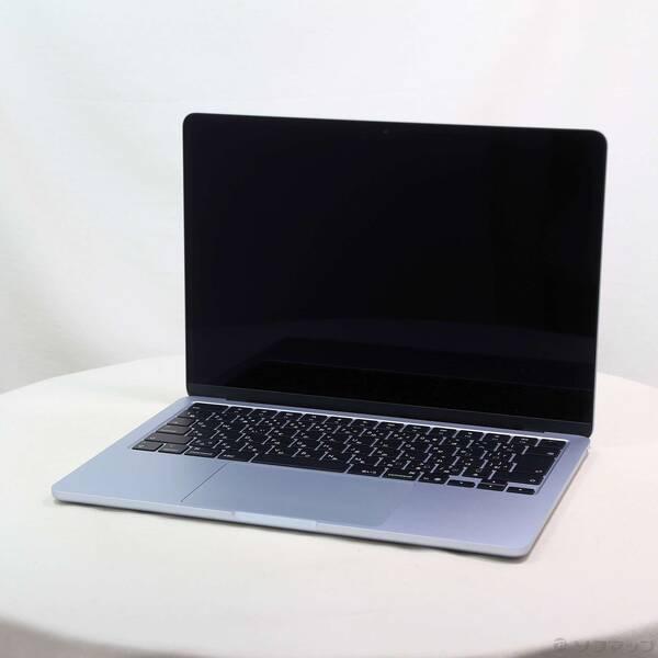 〔中古〕Apple(アップル) MacBook Air 13.6-inch Early-2025 MC6V4J／A Apple M4 10コアCPU_10コアGPU 24GB SSD512GB スカイブルー 〔26.3 Tahoe〕〔269-ud〕 | 