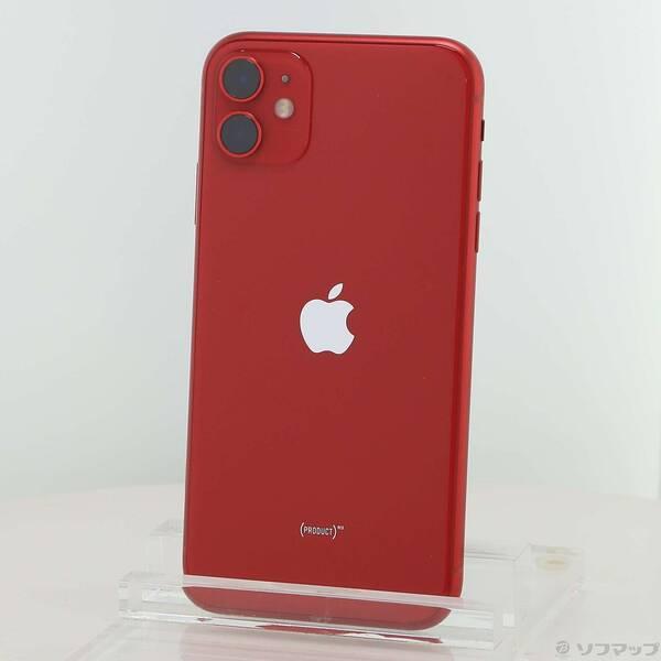 〔中古〕Apple(アップル) iPhone11 256GB プロダクトレッド NWM92J／A SIMフリー〔377-ud〕 | 