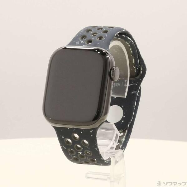 〔中古〕Apple(アップル) Apple Watch Series 10 GPS + Cellular 42mm スレートチタニウムケース ミッドナイトスカイNikeスポーツバンド〔348-ud〕 | 