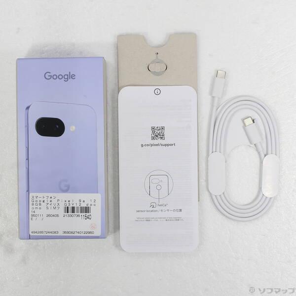 〔中古〕GOOGLE(グーグル) Google Pixel 9a 128GB アイリス G3Y12 docomo SIMフリー〔377-ud〕 |  | 04