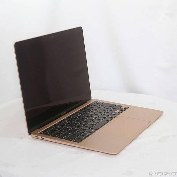 〔中古〕Apple(アップル) MacBook Air 13.3-inch Late-2020 MGND3J／A Apple M1 8コアCPU_7コアGPU 8GB SSD256GB ゴールド 〔26.3 Tahoe〕〔269-ud〕 |  | 03