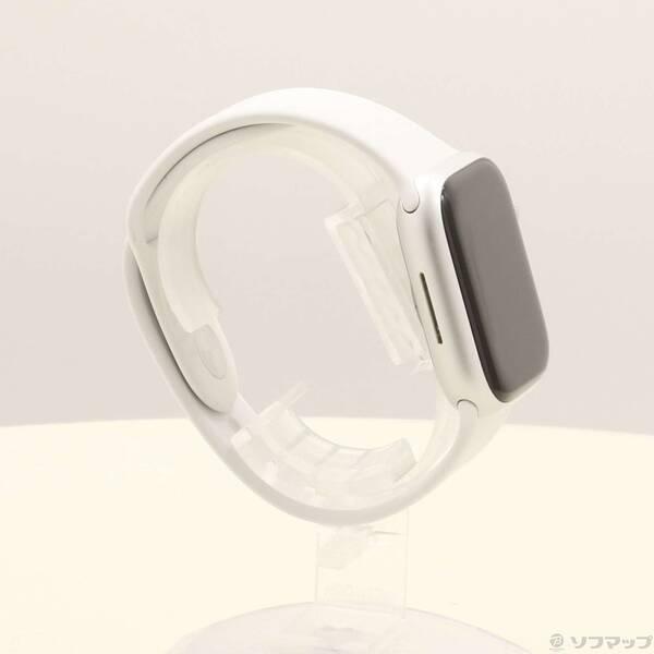 〔中古〕Apple(アップル) Apple Watch Series 8 GPS + Cellular 41mm シルバーアルミニウムケース ホワイトスポーツバンド〔198-ud〕 |  | 03