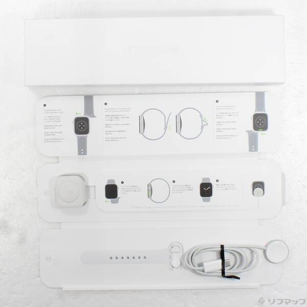 〔中古〕Apple(アップル) Apple Watch Series 8 GPS + Cellular 41mm シルバーアルミニウムケース ホワイトスポーツバンド〔198-ud〕 |  | 04