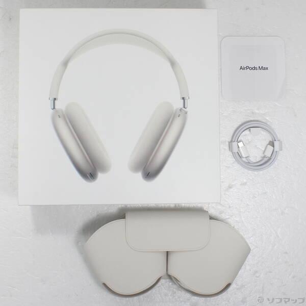 〔中古〕Apple(アップル) AirPods Max (USB-C) スターライト MWW53ZA／A〔349-ud〕の画像