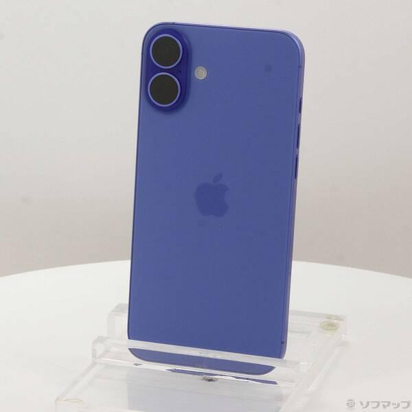〔中古〕Apple(アップル) iPhone16 Plus 256GB ウルトラマリン MXVK3J／A SIMフリー〔348-ud〕 | 