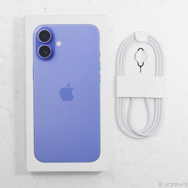 〔中古〕Apple(アップル) iPhone16 Plus 256GB ウルトラマリン MXVK3J／A SIMフリー〔348-ud〕 |  | 04