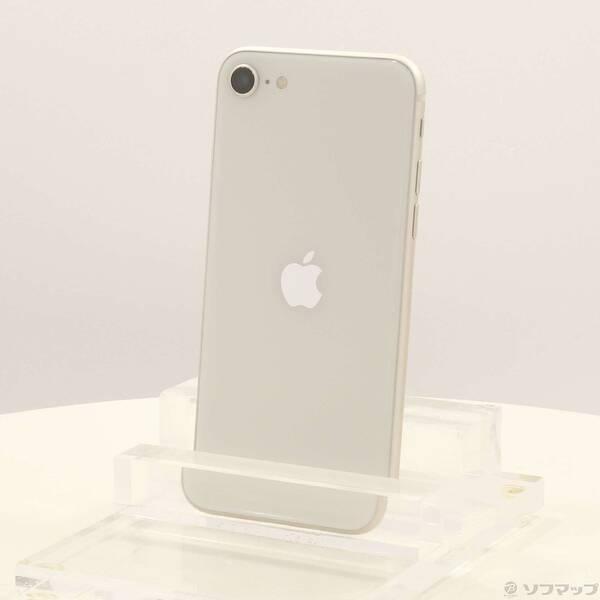 〔中古〕Apple(アップル) iPhone SE 第3世代 64GB スターライト MMYD3J／A SIMフリー〔377-ud〕 | 