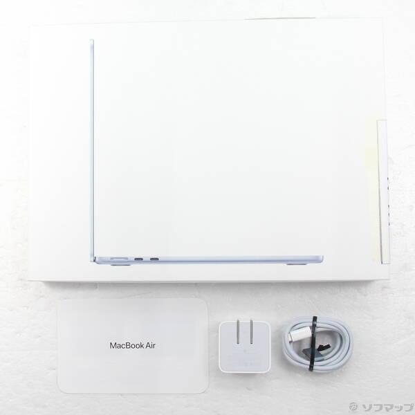 〔中古〕Apple(アップル) MacBook Air 13.6-inch Early-2025 MC6U4J／A Apple M4 10コアCPU_10コアGPU 16GB SSD512GB スカイブルー 〔26.3 Tahoe〕〔258-ud〕 |  | 04