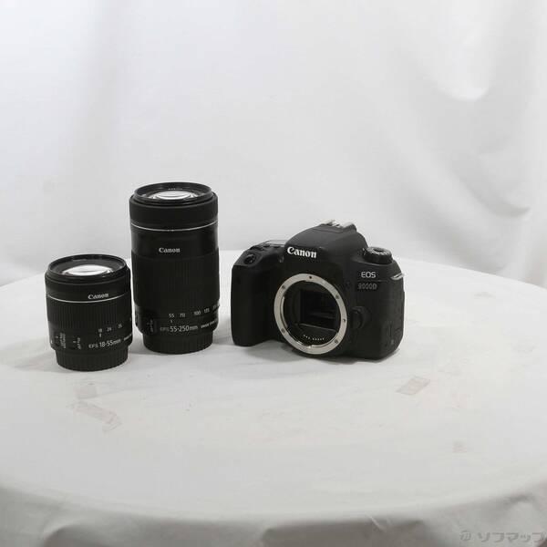 〔中古〕Canon(キヤノン) EOS 9000D ダブルズームキット〔262-ud〕 | 
