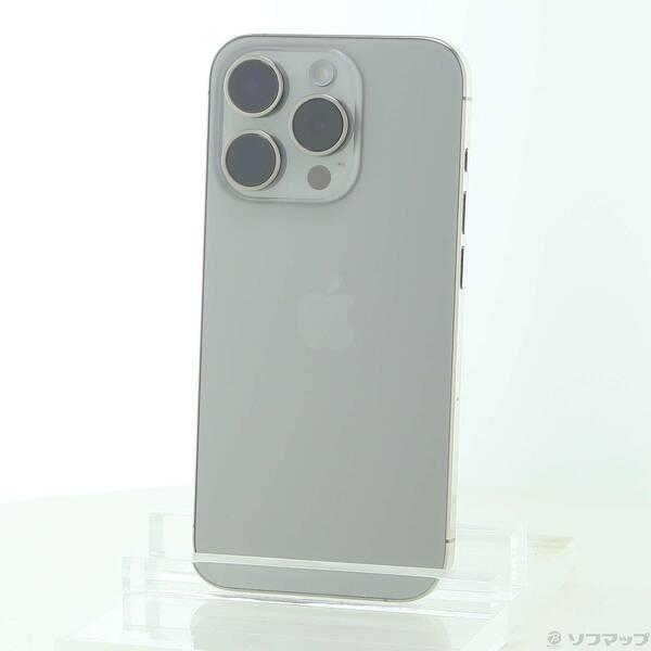 〔中古〕Apple(アップル) iPhone15 Pro 128GB ナチュラルチタニウム MTU93J／A SIMフリー〔295-ud〕 | 