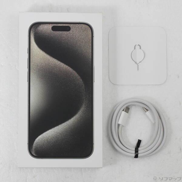 〔中古〕Apple(アップル) iPhone15 Pro 128GB ナチュラルチタニウム MTU93J／A SIMフリー〔295-ud〕 |  | 04