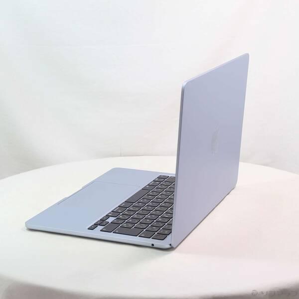 〔中古〕Apple(アップル) MacBook Air 13.6-inch Early-2025 MC6U4J／A Apple M4 10コアCPU_10コアGPU 16GB SSD512GB スカイブルー 〔26.3 Tahoe〕〔198-ud〕 |  | 01
