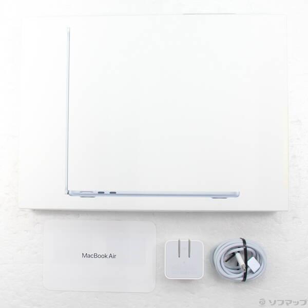 〔中古〕Apple(アップル) MacBook Air 13.6-inch Early-2025 MC6U4J／A Apple M4 10コアCPU_10コアGPU 16GB SSD512GB スカイブルー 〔26.3 Tahoe〕〔198-ud〕 |  | 04