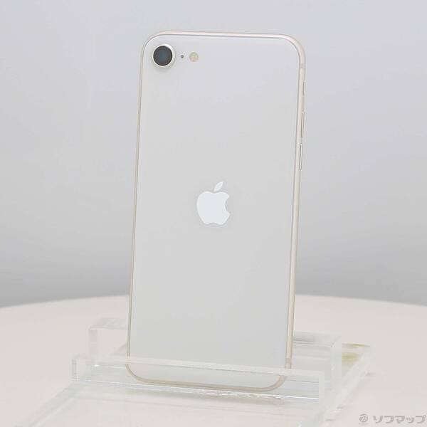 〔中古〕Apple(アップル) iPhone SE 第3世代 64GB スターライト MMYD3J／A SIMフリー〔348-ud〕 | 
