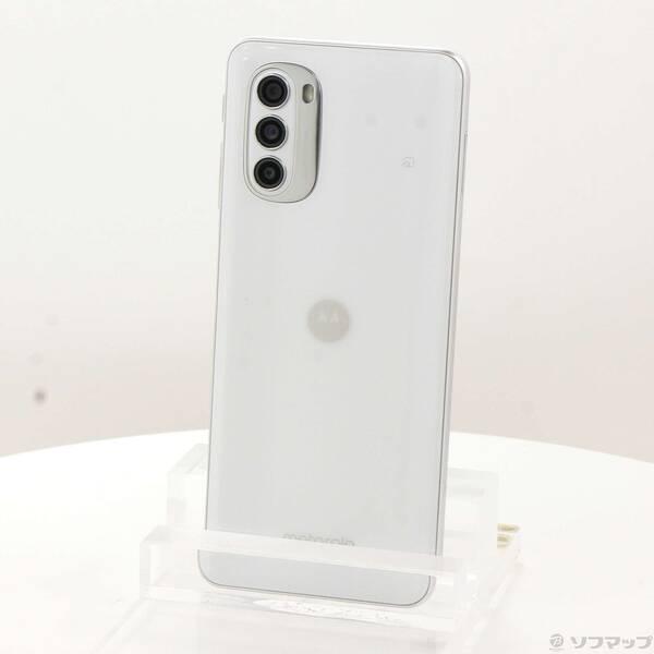 〔中古〕Motorola(モトローラ) moto g52j 5G 128GB パールホワイト PATM0001JP SIMフリー〔352-ud〕 | 