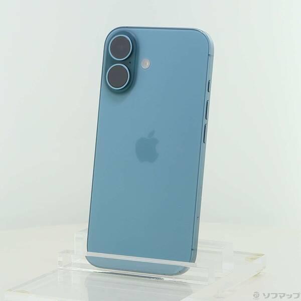 〔中古〕Apple(アップル) iPhone16 256GB ティール MYE13J／A SIMフリー〔198-ud〕 | 