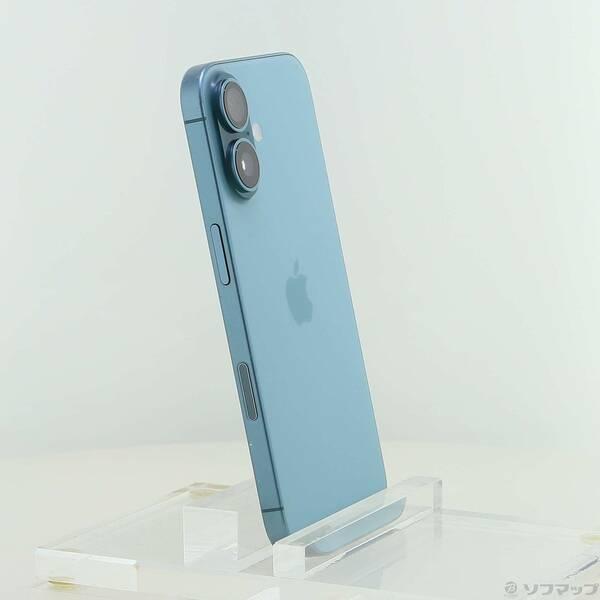 〔中古〕Apple(アップル) iPhone16 256GB ティール MYE13J／A SIMフリー〔198-ud〕 |  | 03