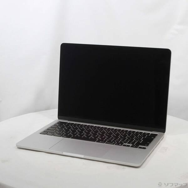 〔中古〕〔展示品〕 MacBook Air 13.6-inch Early-2025 MW0W3J／A Apple M4 10コアCPU_8コアGPU 16GB SSD256GB シルバー 〔26.3 Tahoe〕〔258-ud〕 | 