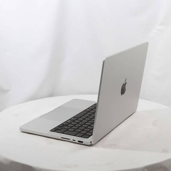 〔中古〕〔展示品〕 MacBook Pro 14.2-inch Late-2025 MDE44J／A Apple M5 10コアCPU_10コアGPU 16GB SSD512GB シルバー 〔26.3 Tahoe〕〔258-ud〕 |  | 01