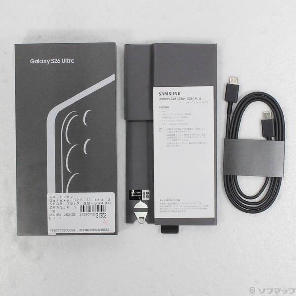 〔中古〕SAMSUNG(サムスン) Galaxy S26 Ultra 256GB ブラック SM-S948QZKASJP SIMフリー〔377-ud〕 |  | 04