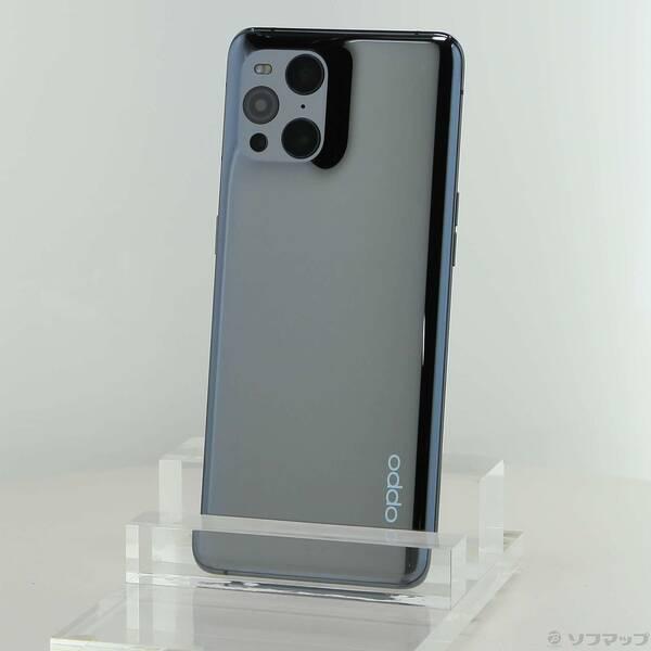 〔中古〕OPPO(オッポ) OPPO Find X3 Pro 256GB グロスブラック OPG03 auロック解除SIMフリー〔262-ud〕 | 