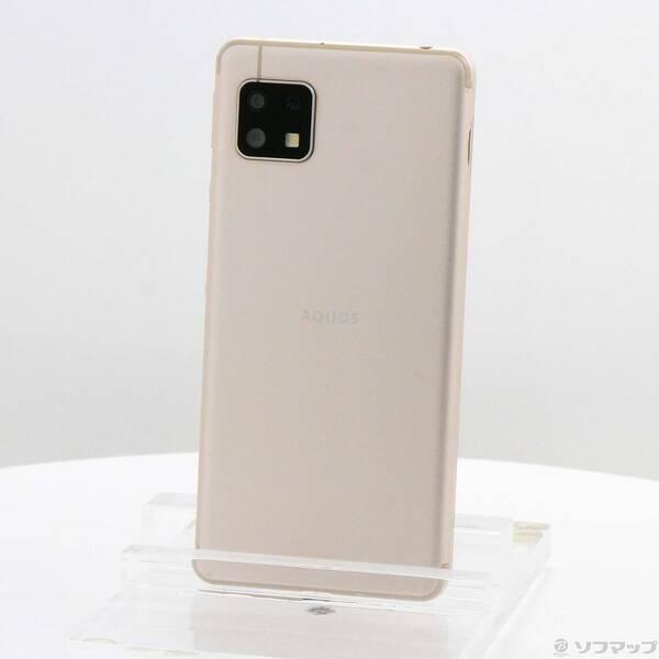 〔中古〕SHARP(シャープ) AQUOS sense4 basic 64GB ライトカッパー A003SH Y!mobile〔368-ud〕 | 