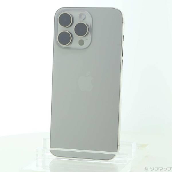 〔中古〕Apple(アップル) iPhone15 Pro Max 256GB ナチュラルチタニウム MU6R3J／A SIMフリー〔348-ud〕 | 