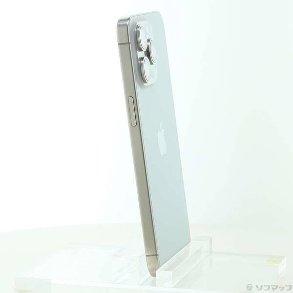 〔中古〕Apple(アップル) iPhone15 Pro Max 256GB ナチュラルチタニウム MU6R3J／A SIMフリー〔348-ud〕 |  | 03