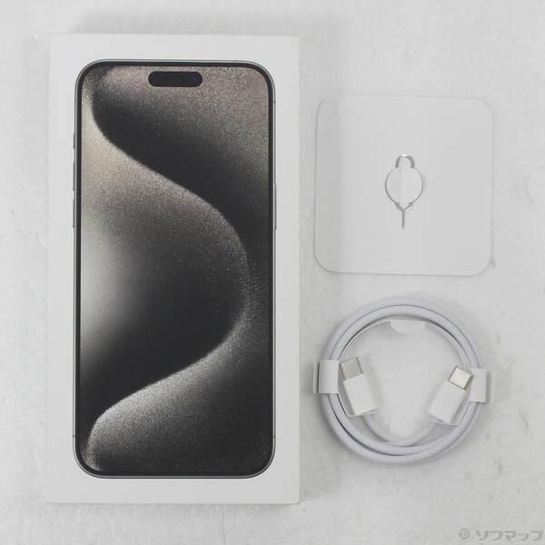 〔中古〕Apple(アップル) iPhone15 Pro Max 256GB ナチュラルチタニウム MU6R3J／A SIMフリー〔348-ud〕 |  | 04