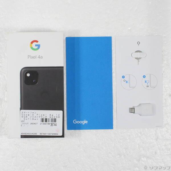 〔中古〕GOOGLE(グーグル) Google Pixel 4a 128GB ジャストブラック G025M SoftBank〔368-ud〕 |  | 04