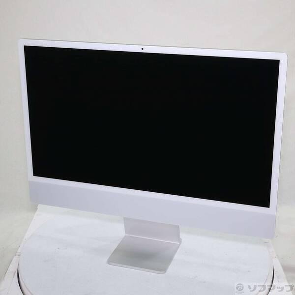〔中古〕Apple(アップル) iMac 24-inch Mid-2021 MGPC3J／A Apple M1 8コアCPU_8コアGPU 16GB SSD256GB シルバー 〔26.3 Tahoe〕〔377-ud〕 | 