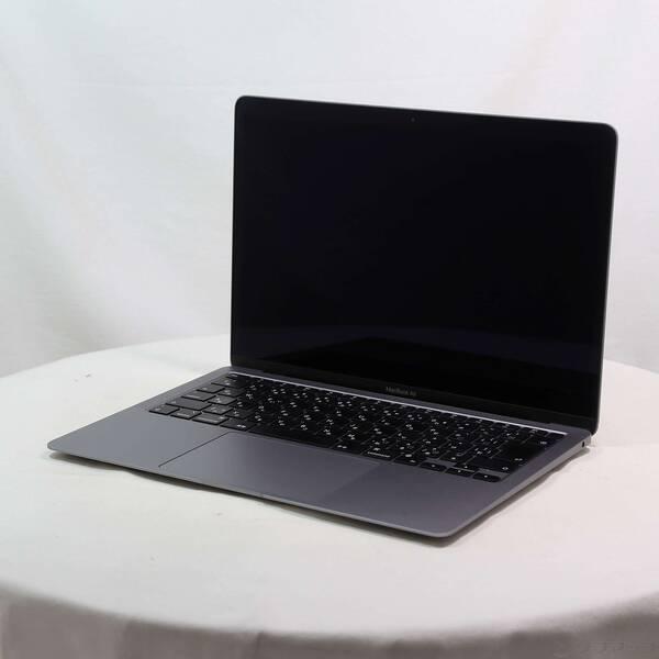 〔中古〕Apple(アップル) MacBook Air 13.3-inch Late-2020 MGN63J／A Apple M1 8コアCPU_7コアGPU 8GB SSD256GB スペースグレイ 〔26.3 Tahoe〕〔352-ud〕 | 