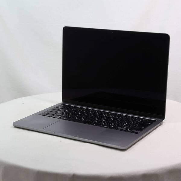 〔中古〕Apple(アップル) MacBook Air 13.6-inch Mid-2022 MLXX3J／A Apple M2 8コアCPU_10コアGPU 8GB SSD512GB スペースグレイ 〔26.1 Tahoe〕〔305-ud〕 | 