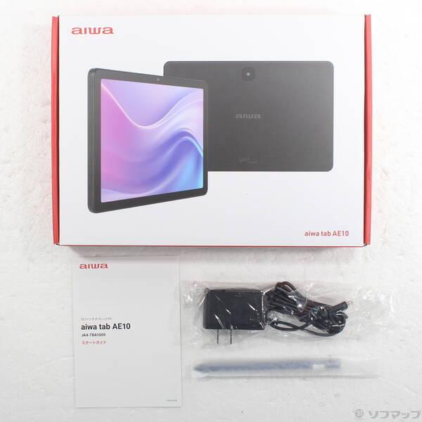 〔中古〕aiwa(アイワ) aiwa tab AE10 64GB ブラック JA4-TBA1009 Wi-Fi〔198-ud〕 |  | 04