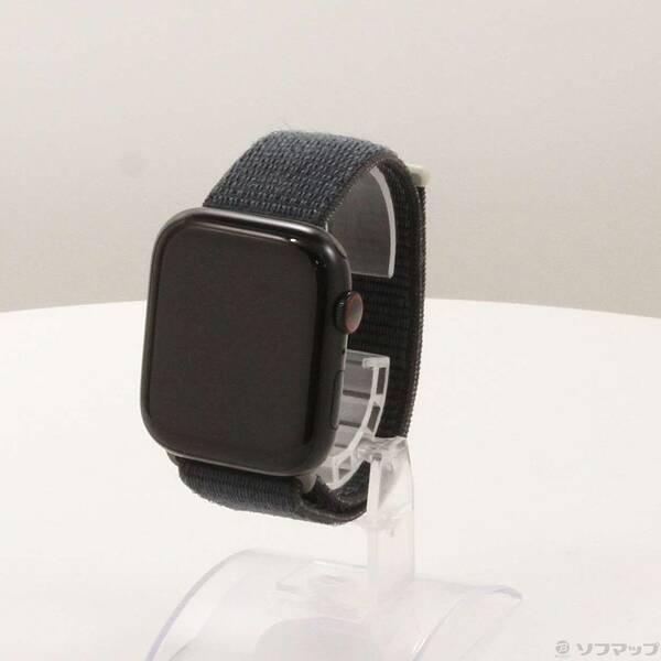 〔中古〕Apple(アップル) Apple Watch Series 9 GPS + Cellular 45mm ミッドナイトアルミニウムケース ミッドナイトスポーツループ〔349-ud〕 | 
