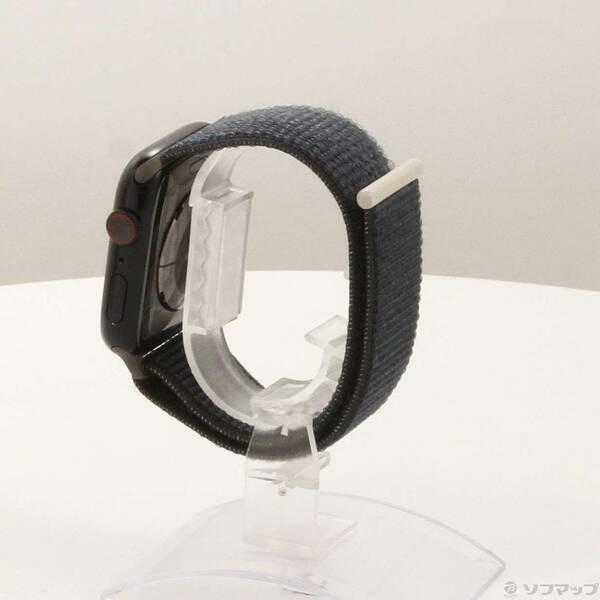 〔中古〕Apple(アップル) Apple Watch Series 9 GPS + Cellular 45mm ミッドナイトアルミニウムケース ミッドナイトスポーツループ〔349-ud〕 |  | 01