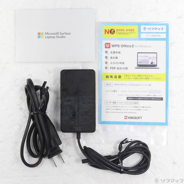 〔中古〕Microsoft(マイクロソフト) Surface Laptop Studio 〔Core i5／16GB／SSD512GB〕 9WI-00018 プラチナ〔198-ud〕 |  | 04