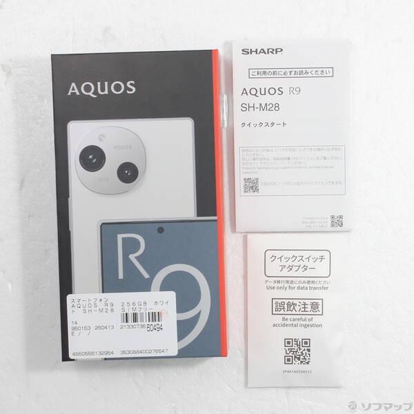 〔中古〕SHARP(シャープ) AQUOS R9 256GB ホワイト SH-M28 SIMフリー〔258-ud〕 |  | 04