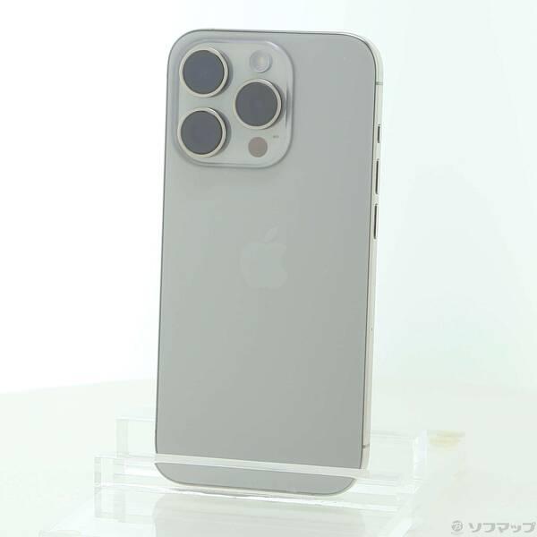 〔中古〕Apple(アップル) iPhone15 Pro 128GB ナチュラルチタニウム MTU93J／A SIMフリー〔196-ud〕 | 