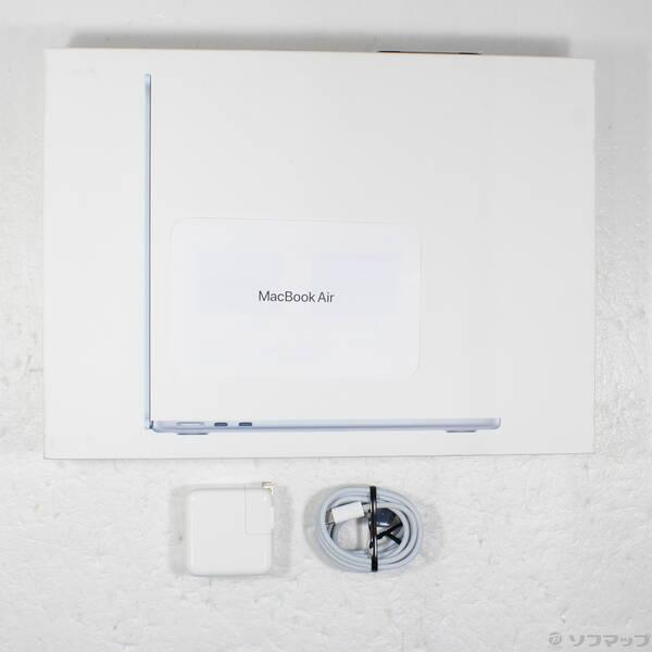 〔中古〕Apple(アップル) MacBook Air 13.6-inch Early-2025 MC6T4J／A Apple M4 10コアCPU_8コアGPU 16GB SSD256GB スカイブルー 〔26.3 Tahoe〕〔262-ud〕 |  | 04