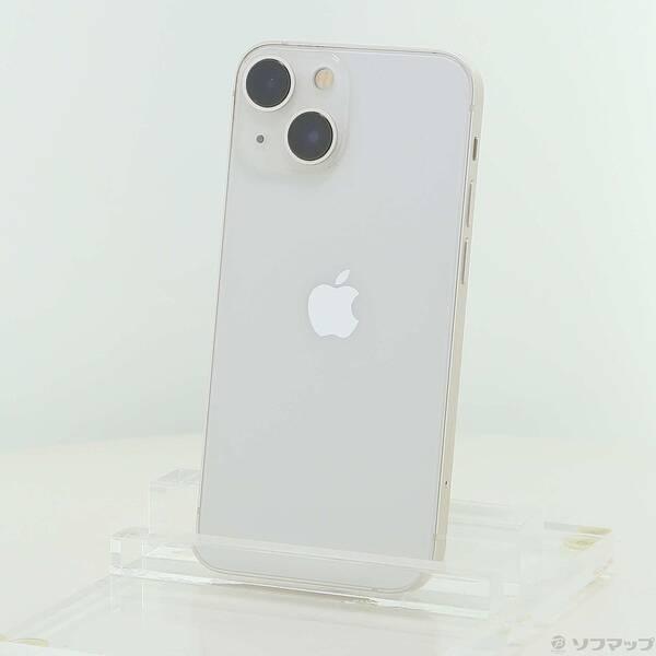 〔中古〕Apple(アップル) iPhone13 mini 128GB スターライト MLJE3J／A SIMフリー〔269-ud〕 | 