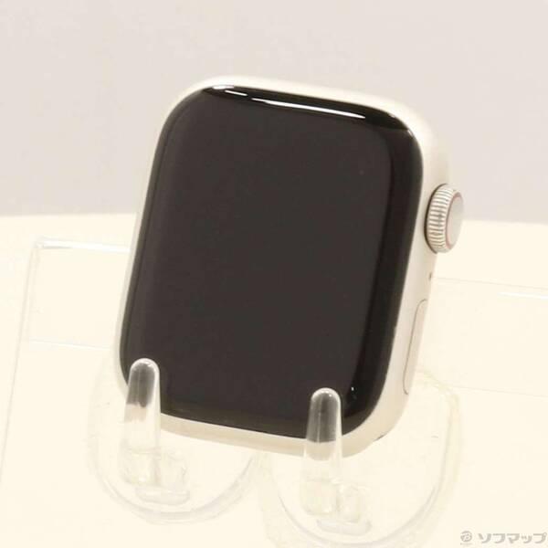 〔中古〕Apple(アップル) Apple Watch Series 7 GPS + Cellular 41mm スターライトアルミニウムケース バンド無し〔262-ud〕 | 