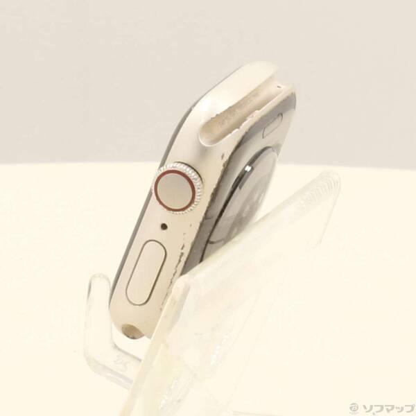 〔中古〕Apple(アップル) Apple Watch Series 7 GPS + Cellular 41mm スターライトアルミニウムケース バンド無し〔262-ud〕 |  | 01