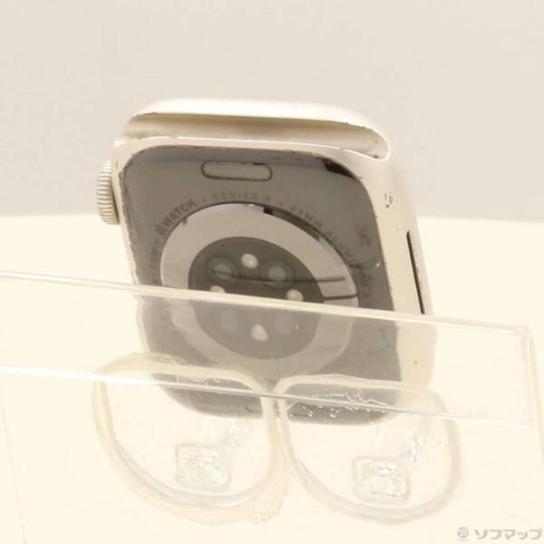 〔中古〕Apple(アップル) Apple Watch Series 7 GPS + Cellular 41mm スターライトアルミニウムケース バンド無し〔262-ud〕 |  | 02